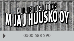 Kuljetusliike M ja J Huusko Oy logo